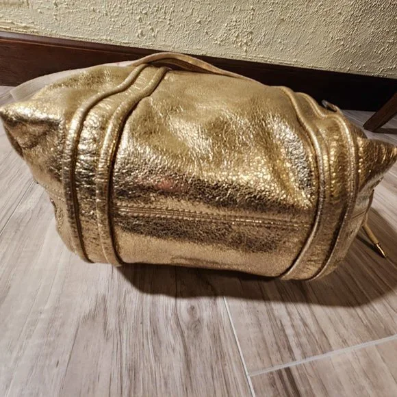 Coach Gold Shoulder Bag - Picture 8 of 15